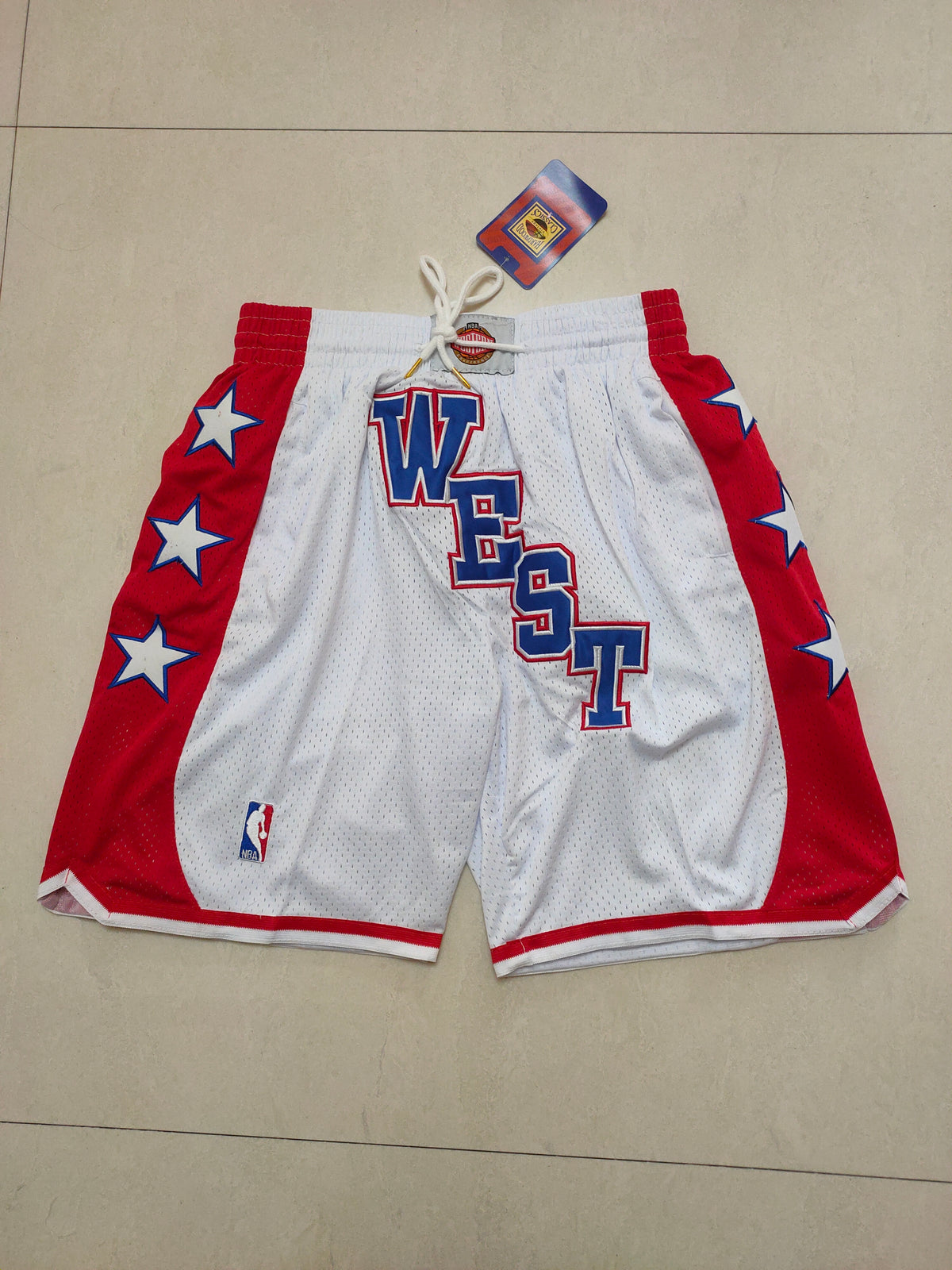 All-Star white red pants