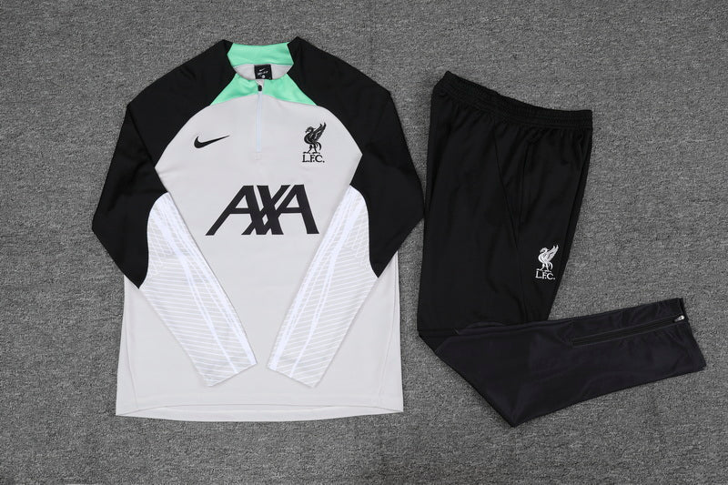 Liverpool White Long Training Suit