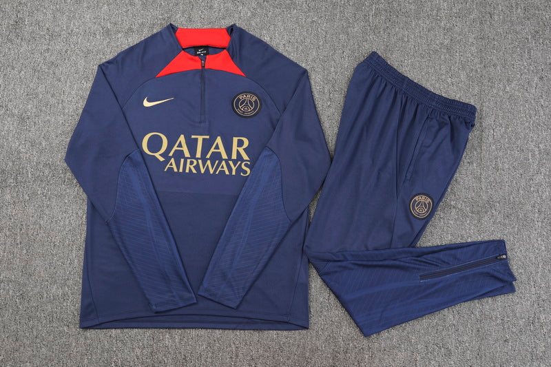 PSG long training suit blue