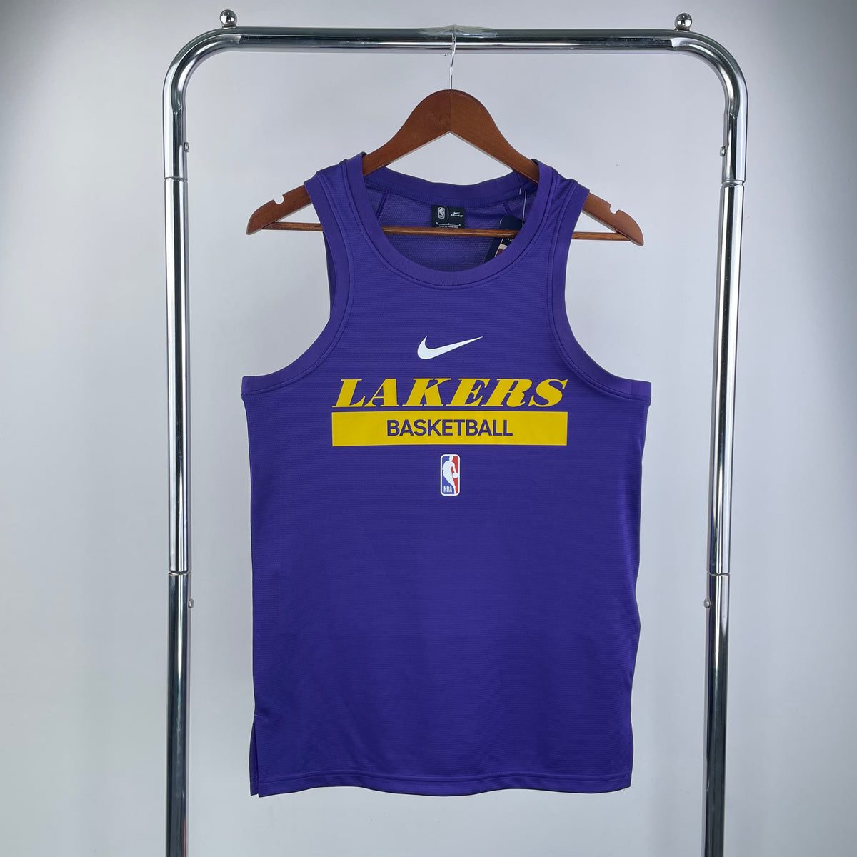 Camiseta de entrenamiento Lakers morada