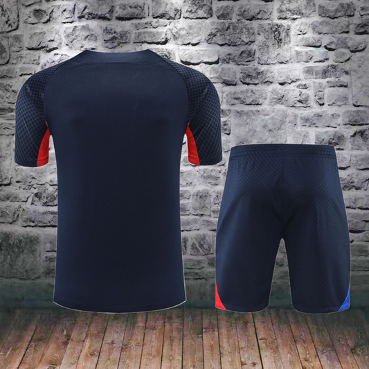 Barcelona black short training kit 22/23