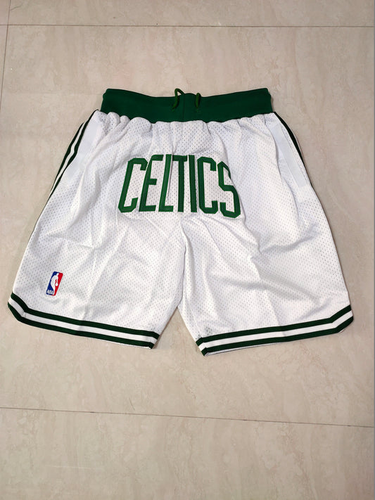 Pantalones Celtics blancos