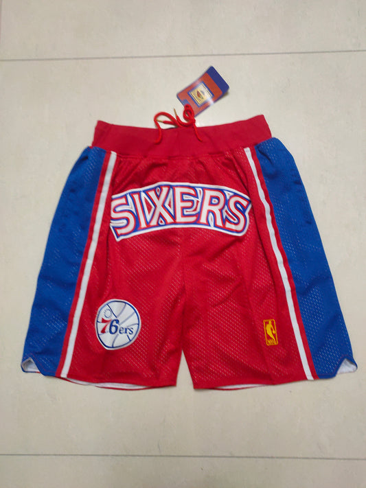 Pantalón Sixers rojo azul
