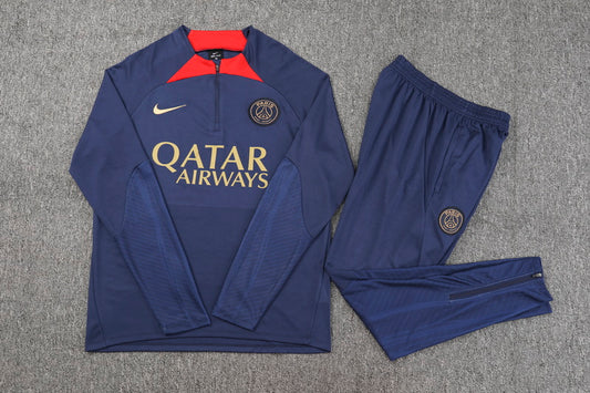 PSG long training suit blue