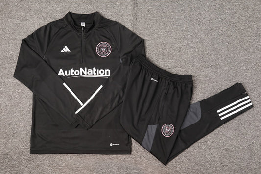 Black Miami long training suit