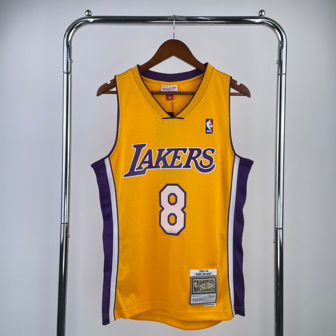 Yellow Retro Lakers Jersey