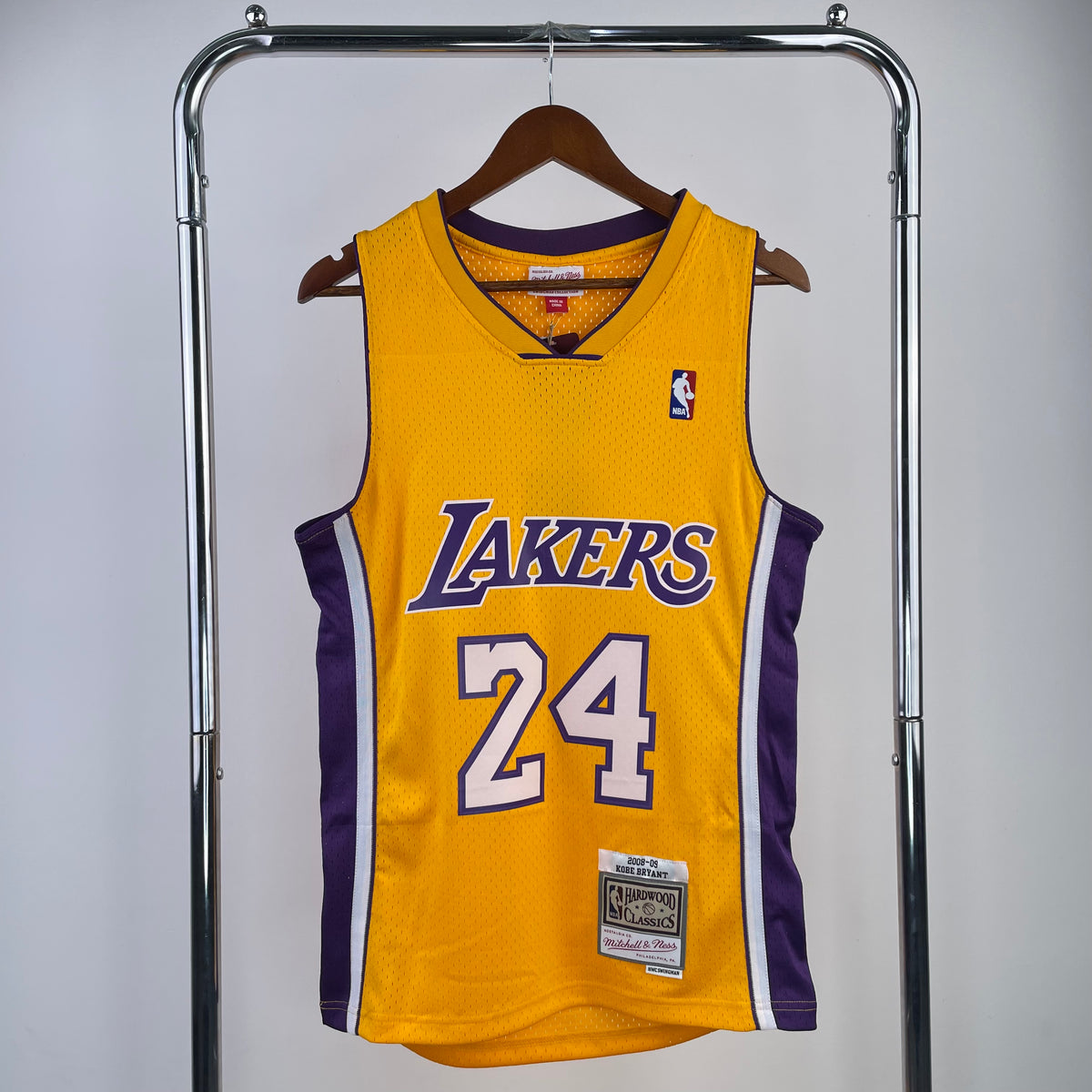 Yellow Retro Lakers Jersey