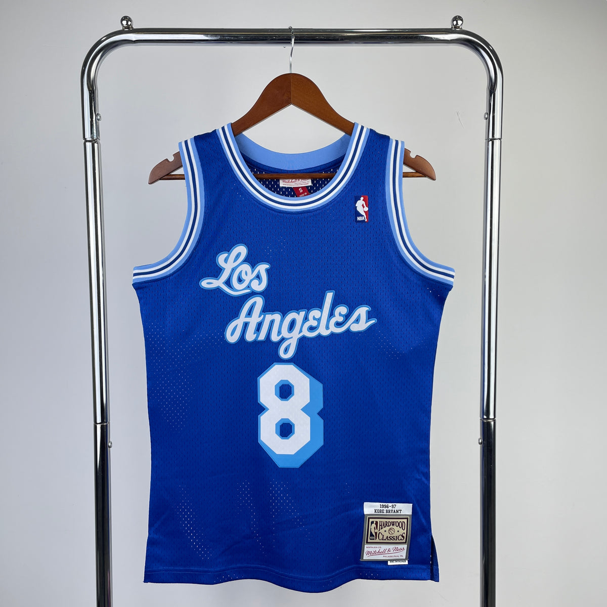 Camiseta retro azul de los Lakers
