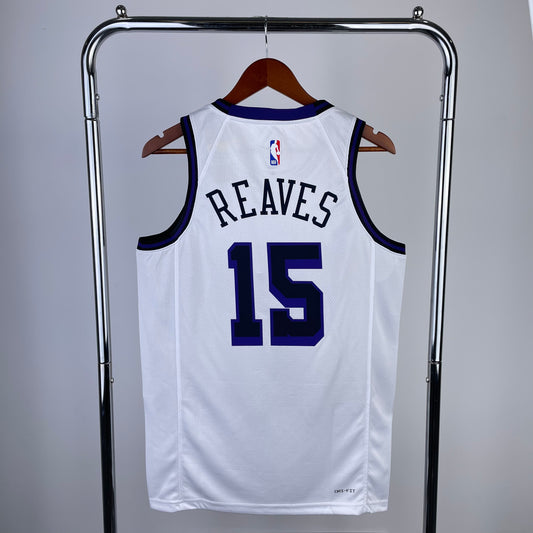 Camiseta retro blanca de los Lakers