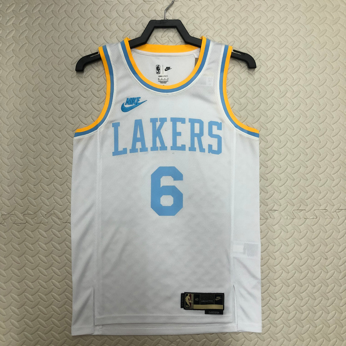 Camiseta retro Lakers especial celeste