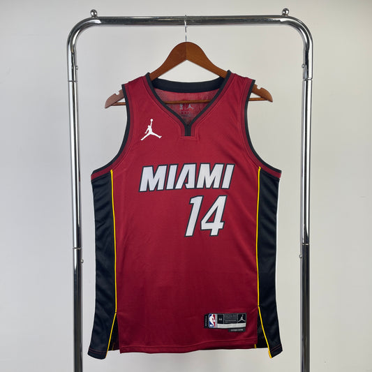 Camiseta sin mangas roja de Miami