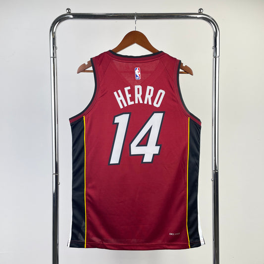Camiseta sin mangas roja de Miami