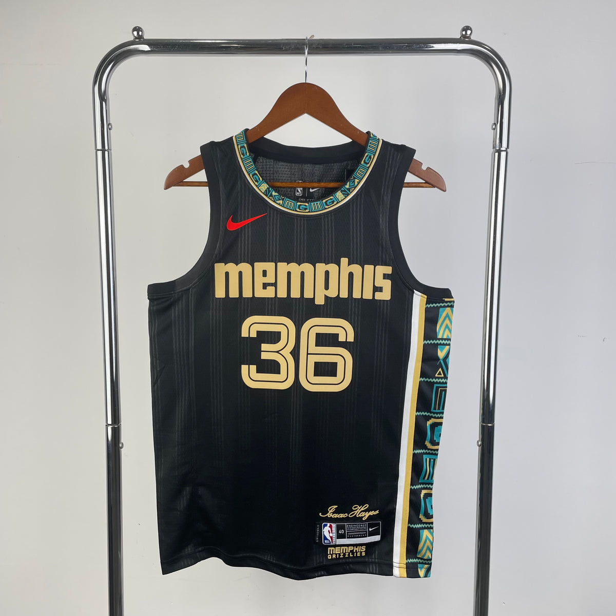 Black Memphis Vest