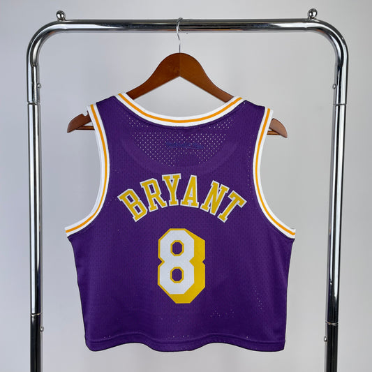 Camiseta de tirantes para mujer, Lakers, morada