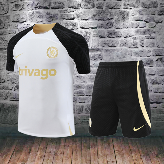 Chelsea White Short Training Kit 23/24