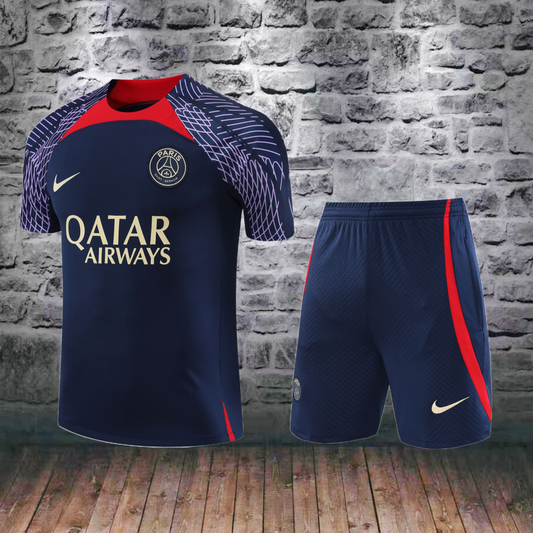 Short training kit Passage blue 23/24