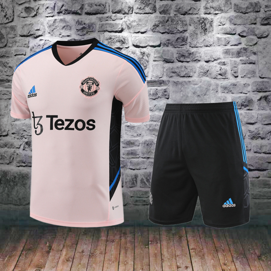 United Pink Short Training Kit 23/24