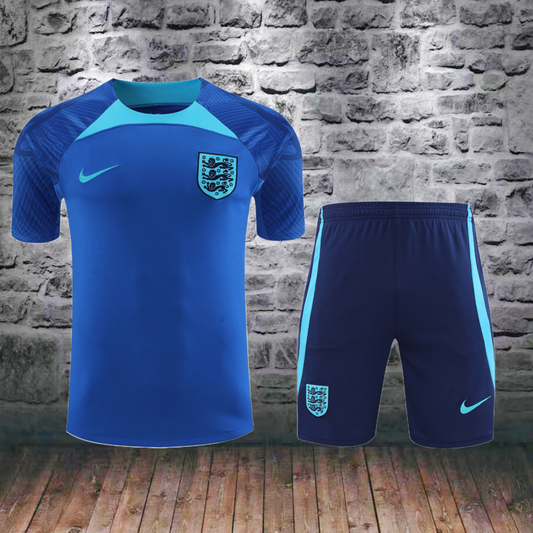 Chándal corto Inglaterra azul celeste 22/23
