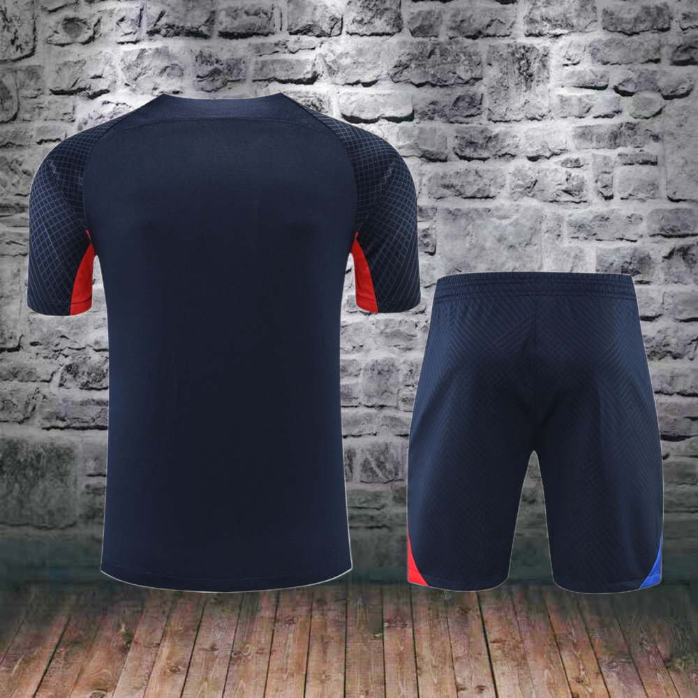 Barcelona black short training kit 22/23