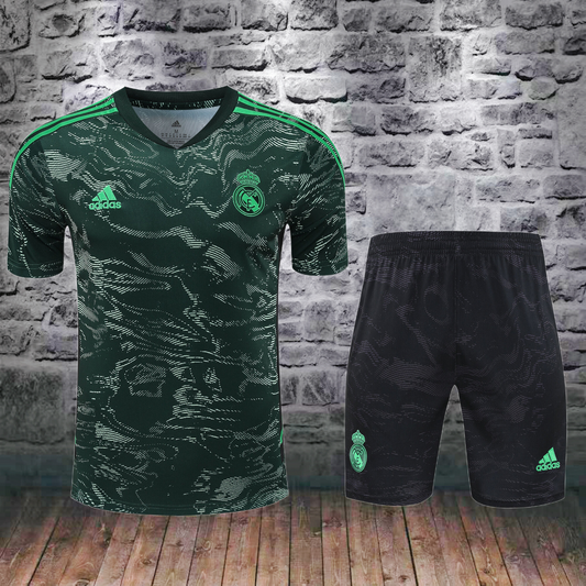Conjunto de entrenamiento corto Real Madrid verde 23/24