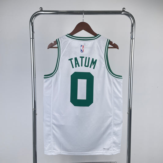 Camiseta sin mangas blanca de los Boston Celtics